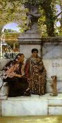 Alma-Tadema, Sir Lawrence In the Time of Constantine (mk23) Sweden oil painting artist